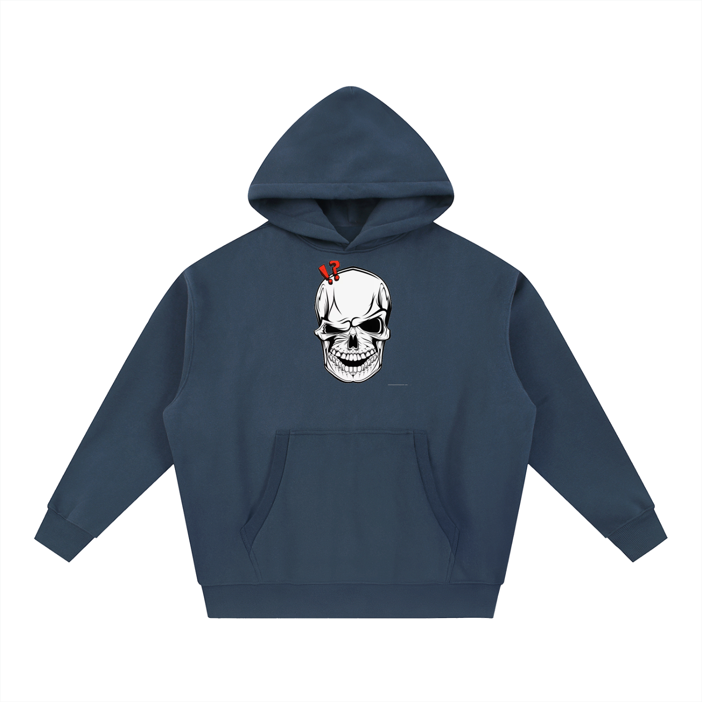 Essential Oversized Boxy Fit Fleece Hoodie